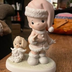 Precious Moments "Wishing you a Ho Ho Ho" Figurine Dated 1992